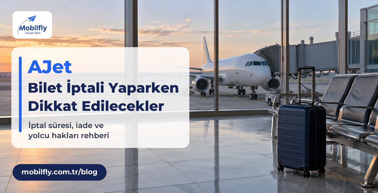 AJet Bilet İptali Yaparken Dikkat Edilmesi Gerekenler