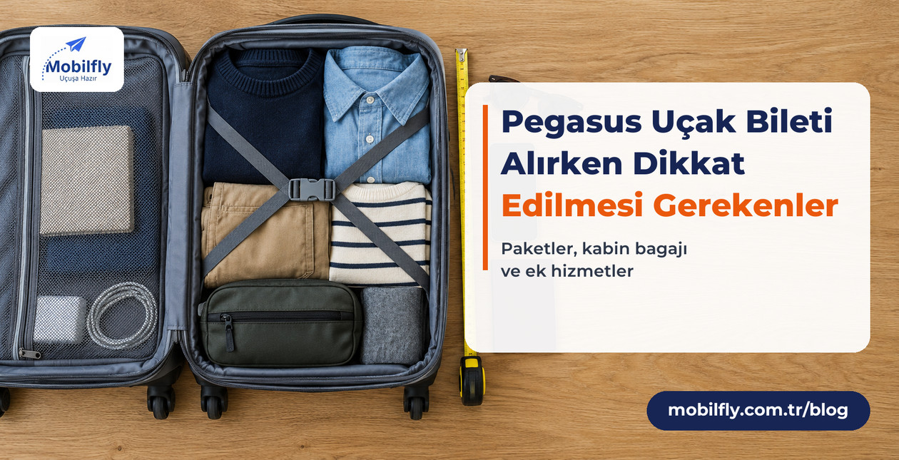 Pegasus Uçak Bileti Alırken Dikkat Edilmesi Gerekenler