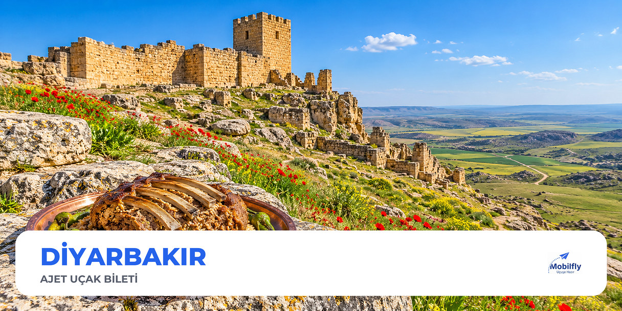 Mardin yolu üzerindeki Zerzevan Kalesi surları, Diyarbakır