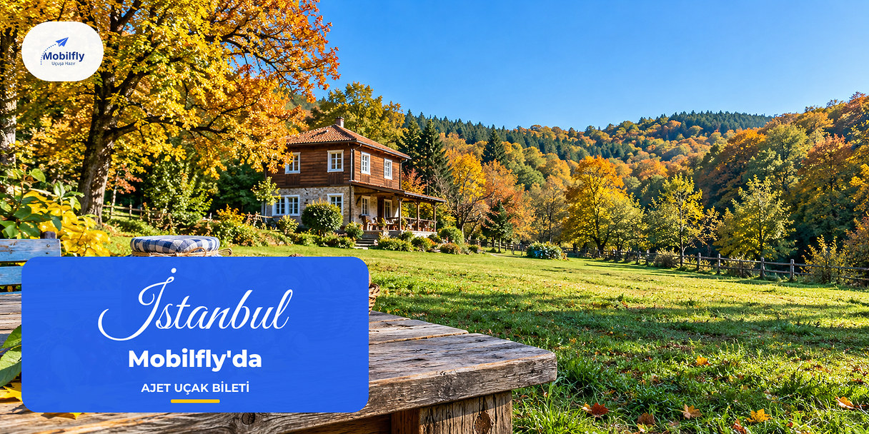 Polonezköy Tabiat Parkı kenarında ahşap çiftlik evi, Beykoz, İstanbul