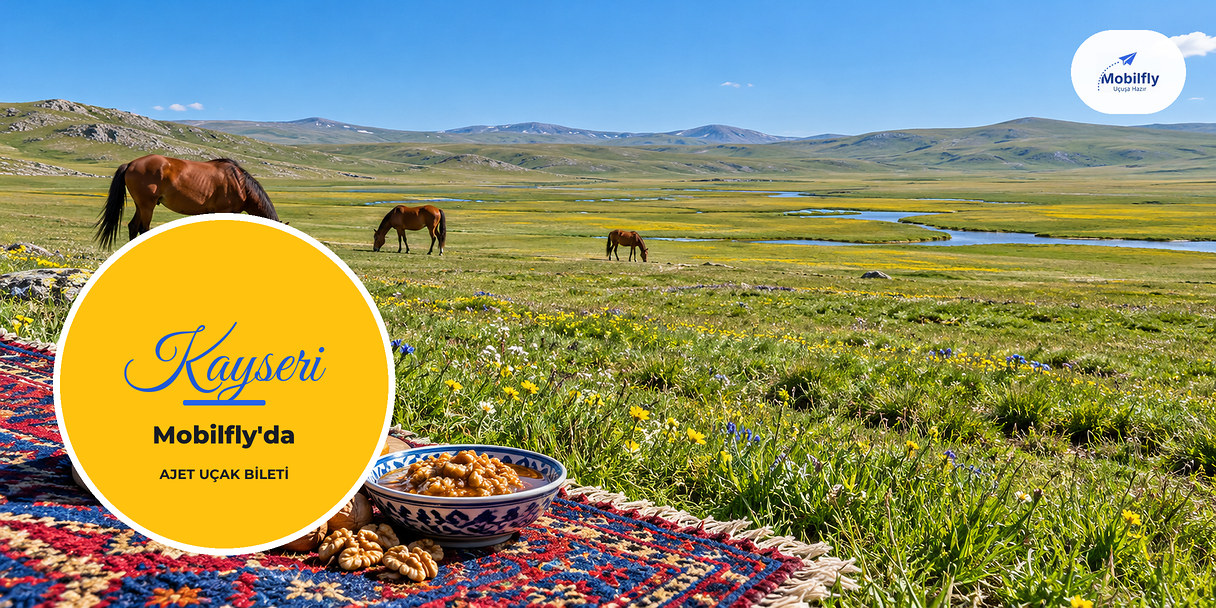 Pınarbaşı'nda Uzunyayla düzlüğü, Kayseri