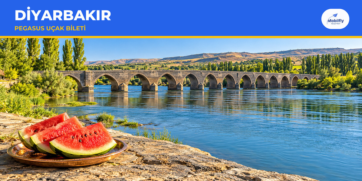 Dicle Nehri üzerindeki On Gözlü Köprü, Diyarbakır