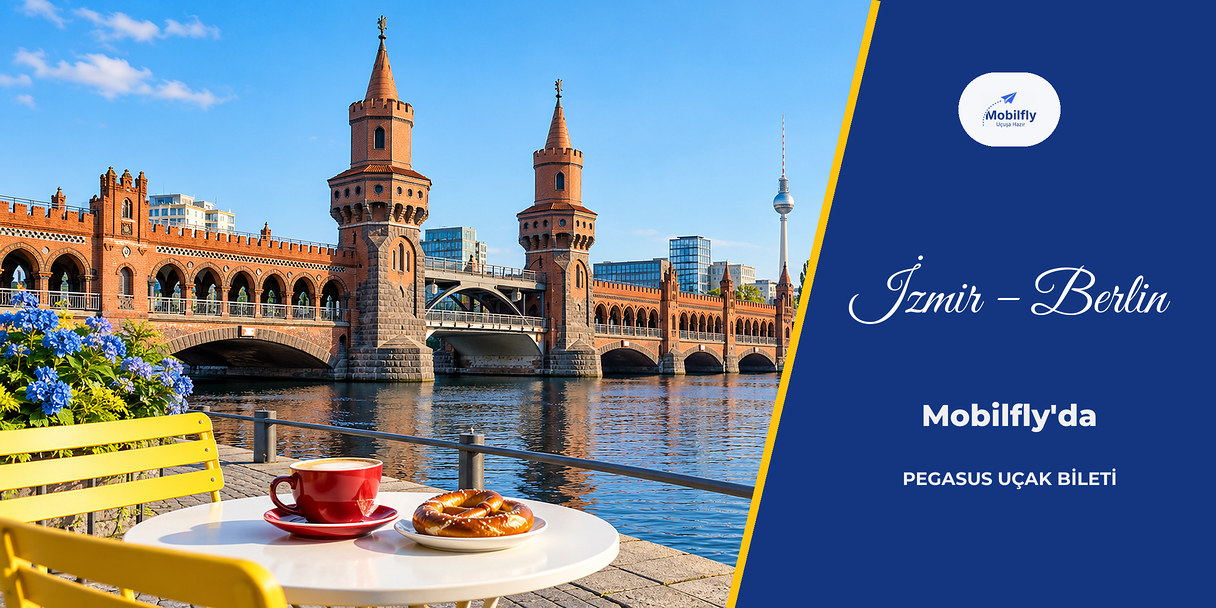 Spree Nehri üzerindeki Oberbaum Köprüsü ve Berlin TV Kulesi
