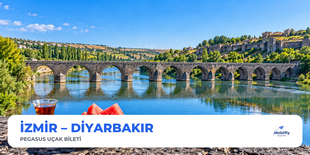 Dicle Nehri üzerindeki On Gözlü Köprü, Diyarbakır
